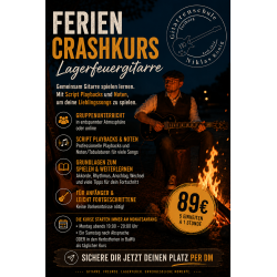 Crashkurs Lagerfeuergitarre für Anfänger