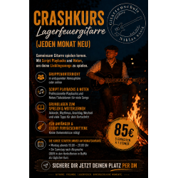 Crashkurs Lagerfeuergitarre September